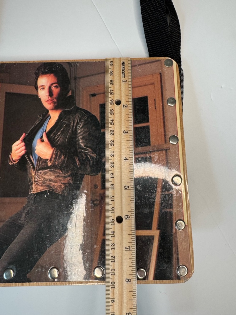 RARE Bruce Springsteen Vintage Vinyl Record Handbag “The River” - Picture 14 of 16